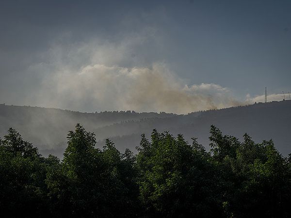 Northwest of Israel under fire from Lebanon