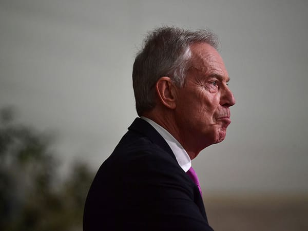 Tony Blair says he won't be involved in the resettlement of Palestinians