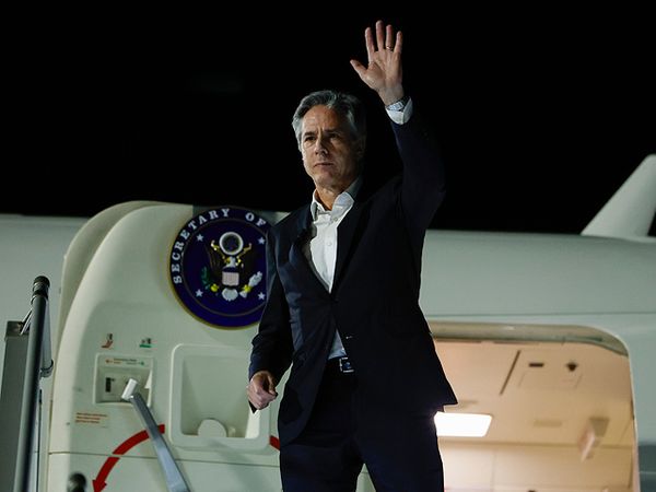 US Secretary of State Antony Blinken arrives in Israel