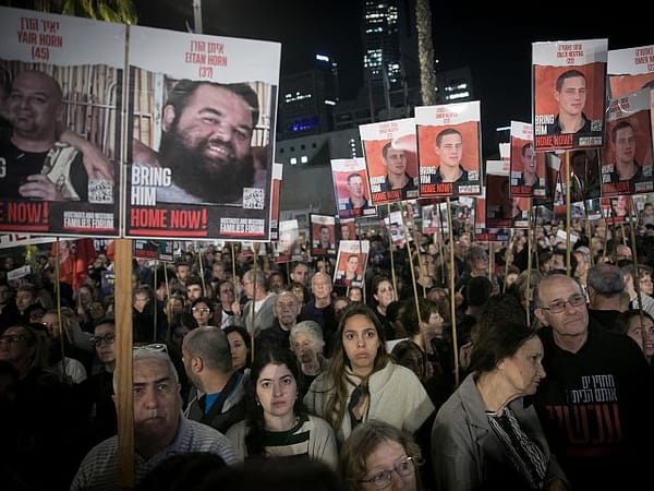 Families of hostages invite Knesset leaders to 100-day protest