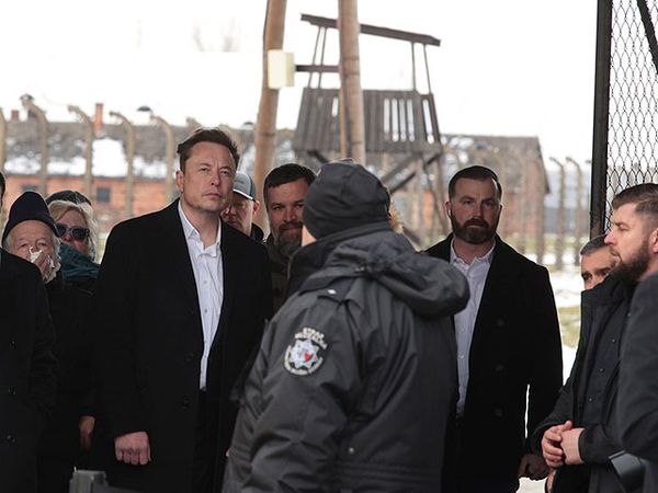 Elon Musk, accused of anti-Semitism, visits Auschwitz-Birkenau memorial