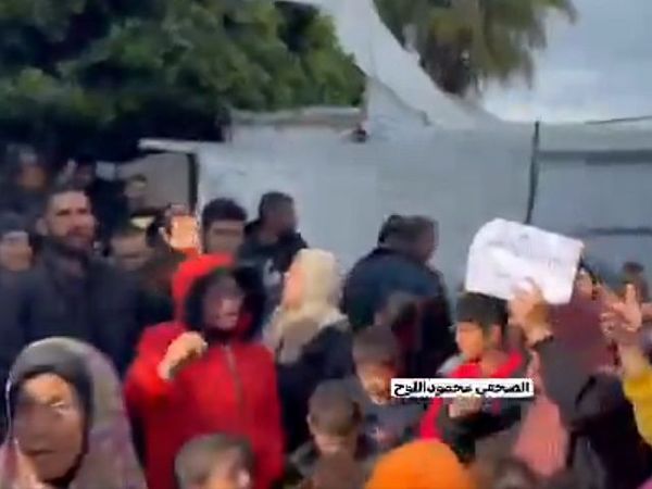 IDF: Gazans protesting for the release of Israeli hostages