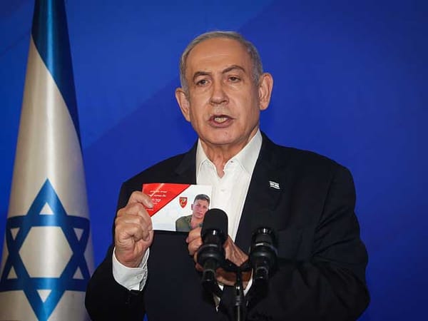 Netanyahu responds 'who says we're not attacking Iran?' at press conference