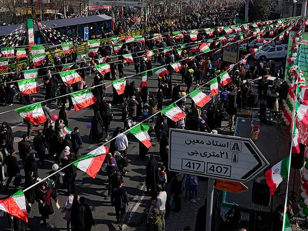 'Death to Israel': Iran celebrates anniversary of Islamic revolution