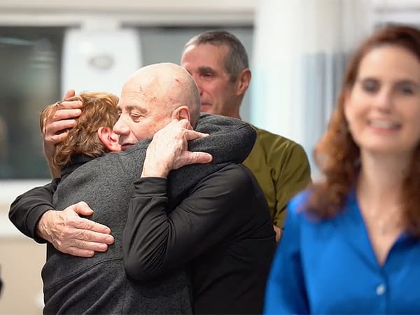 WATCH: Rescued hostages reunite with loved ones after 128 days in Gaza