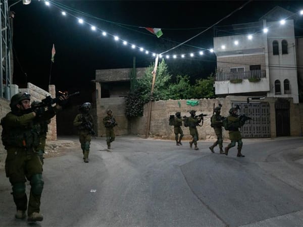 IDF operations in Nablus, Jenin, and Qalqilya: Feb. 13