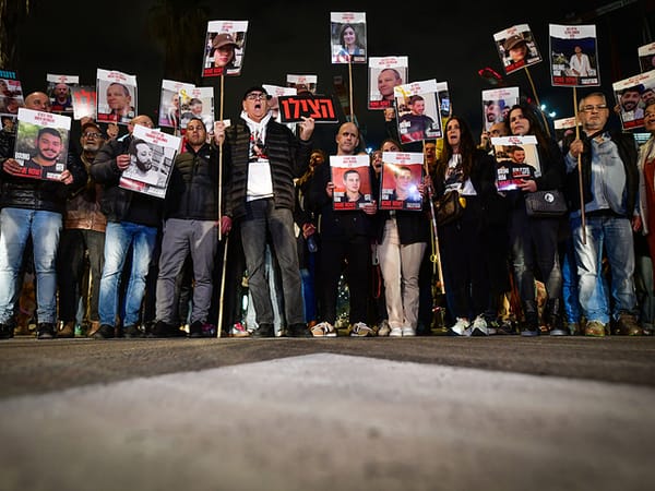 'Free them at any cost’: Protestors block traffic in Tel Aviv