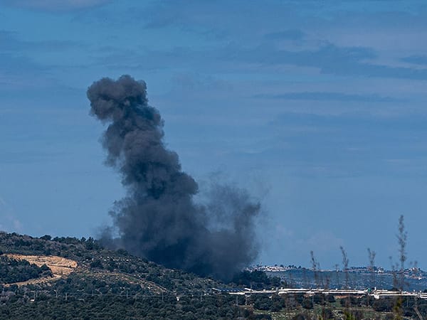 Israeli artillery strikes Hezbollah targets in south Lebanon