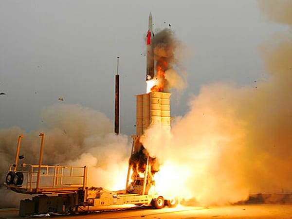 Israeli defense system intercepts missile fired from Lebanon at aircraft