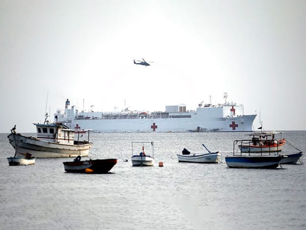 UAE's floating hospital receives first Gaza patients