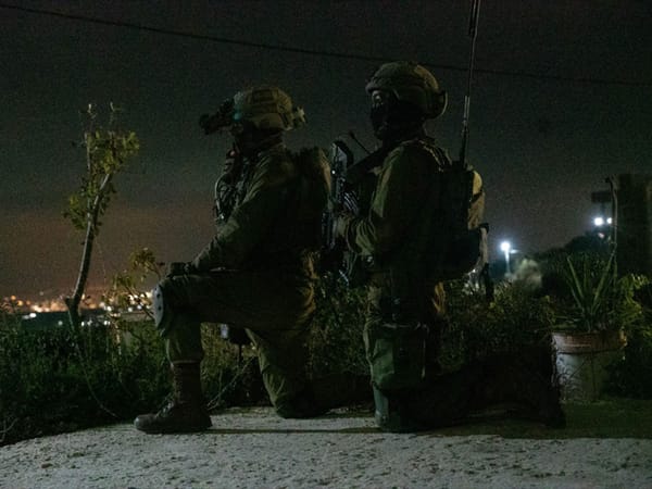 IDF operations in Jenin, Nablus, Ramallah, and Hebron on February 28