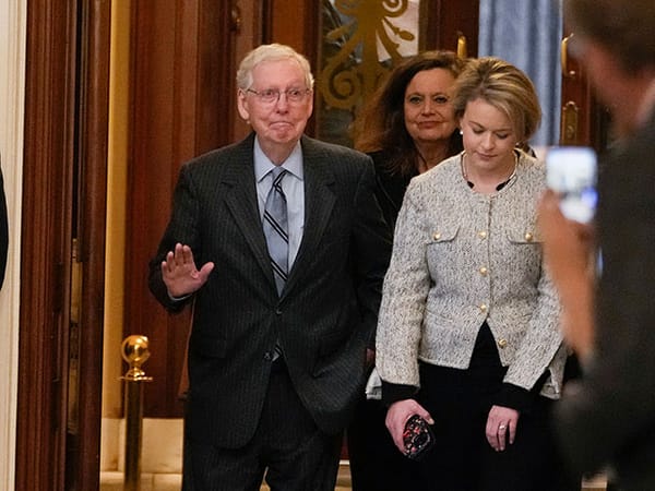Senate GOP Leader McConnell, Trump's opponent, resigns