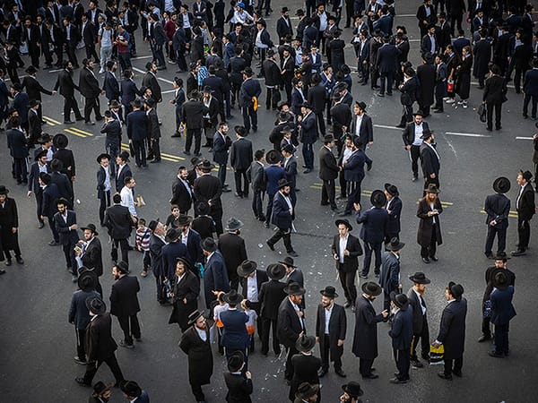 Haredi protest on Highway 4 causes traffic congestion in the center