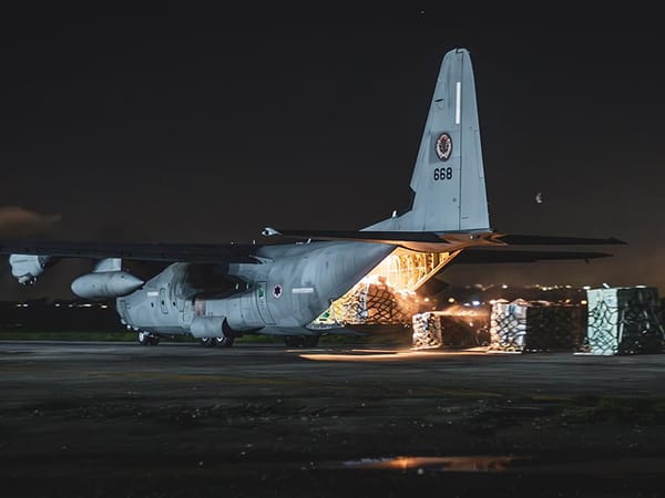 IDF conducts exercises to transfer aid to northern border amidst fire