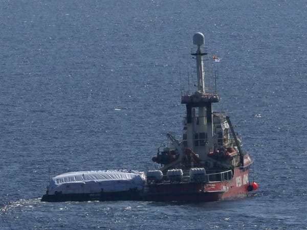 Spanish ship carrying food and aid departed from Cyprus to Gaza