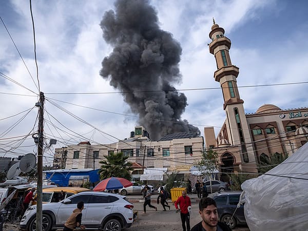 Сar destroyed by airstrike in Rafah, two dead