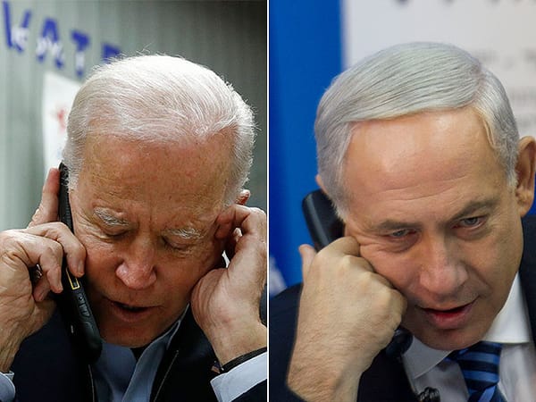 Netanyahu and Biden hold first phone call in a month