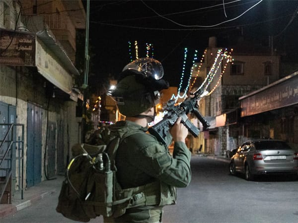 IDF operations in Hebron, Nablus, and Jenin on March 19