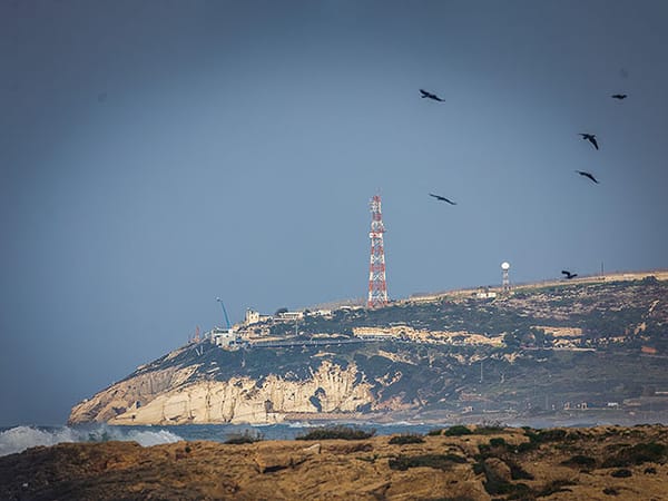 Sirens on Rosh HaNikra, shelling from Lebanon