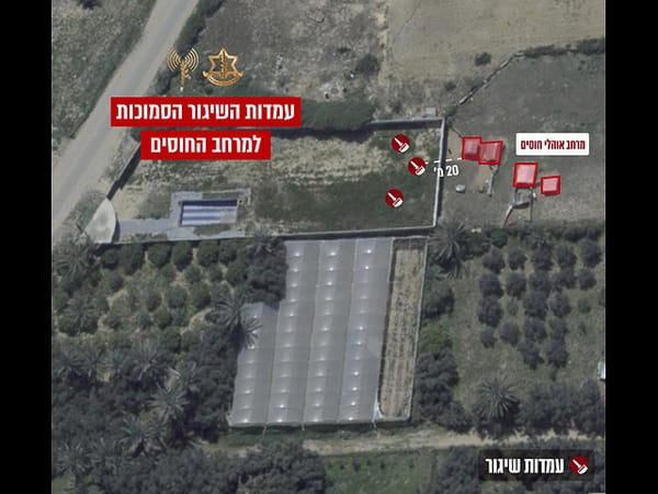 IDF: rocket attack on Ashdod launched from warehouse with humanitarian aid in Gaza