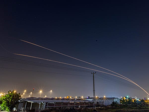 Sirens in Ashkelon and Sderot