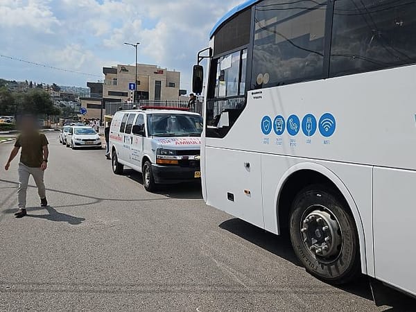 Woman, 19, man in his 50s wounded in shooting attack on the West Bank’s Route 55