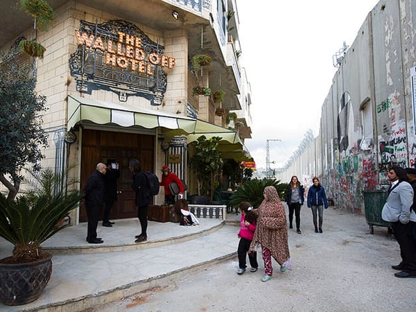 Roger Waters to produce film on Banksy's 'Walled Off' Hotel