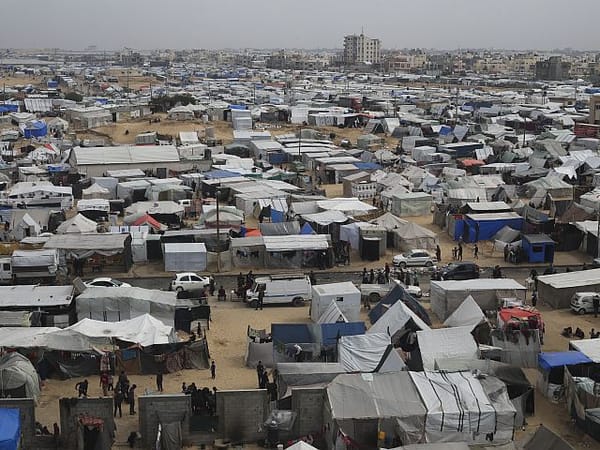 IDF sets up tents in Khan Yunis in preparation for Rafah operation