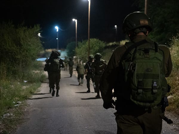 Seven suspects detained in Judea and Samaria operations