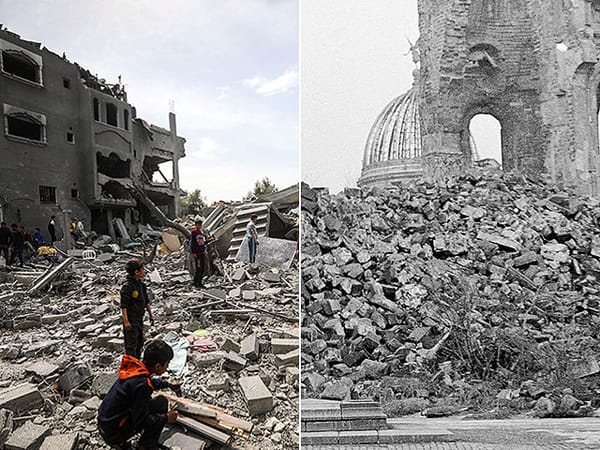 Arab News Report: Gaza suffers more damage than Dresden in 1945