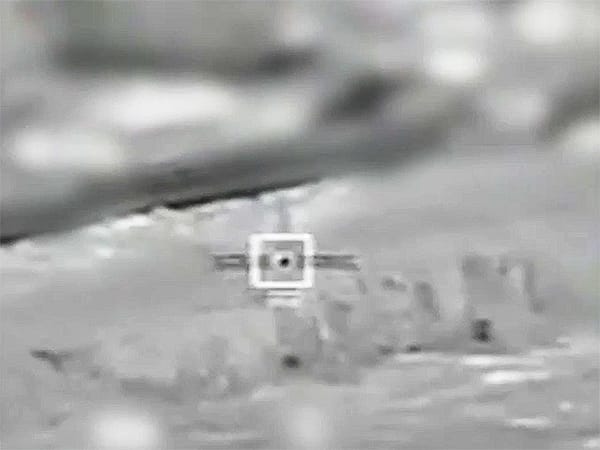 Video: IDF shows footage of drone interception