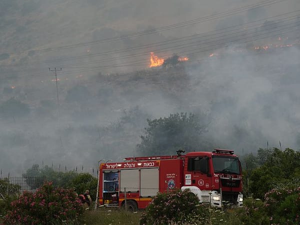 Shelling from Lebanon sparks fire in Metula area