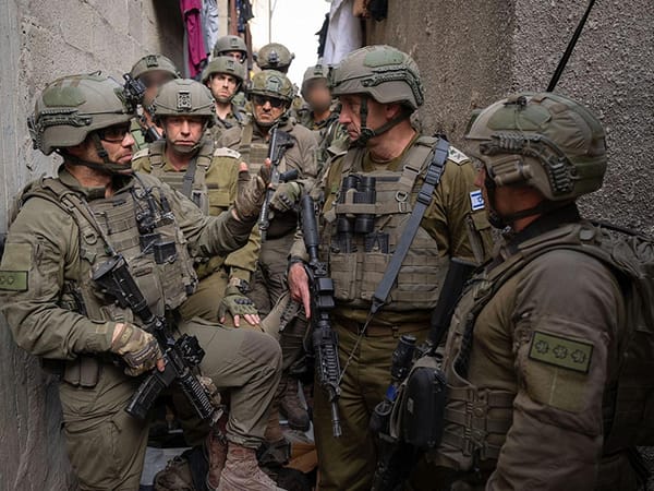 Halevi met in Jabaliya with soldiers who returned 4 bodies of hostages to Israel