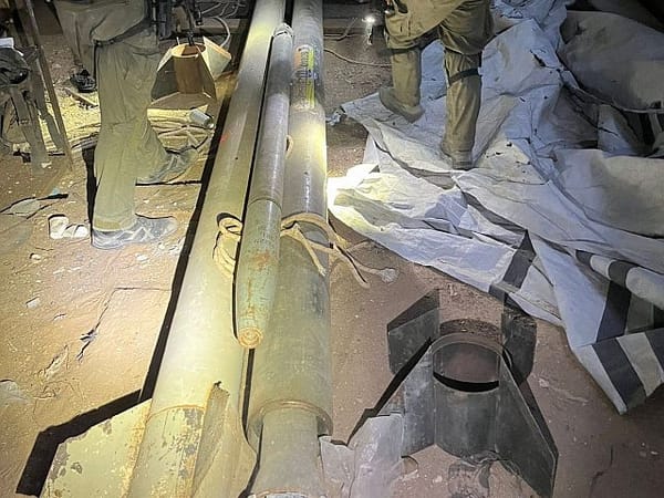 Video: IDF discovers a warehouse with long-range and short-range rockets in Jabalia