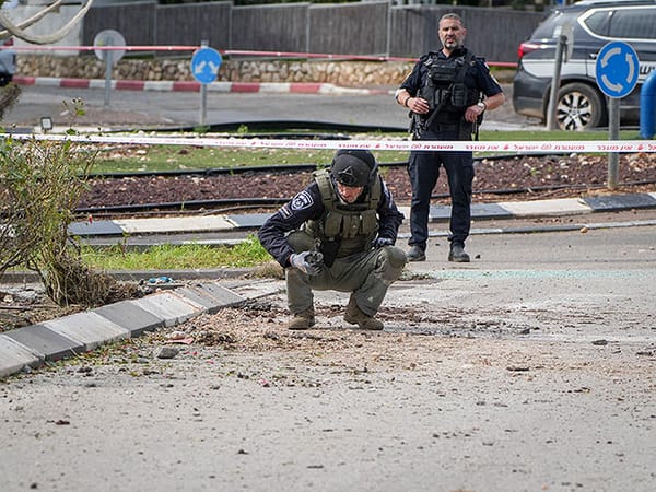 Rocket attack on central Israel: debris damaged house in Herzliya