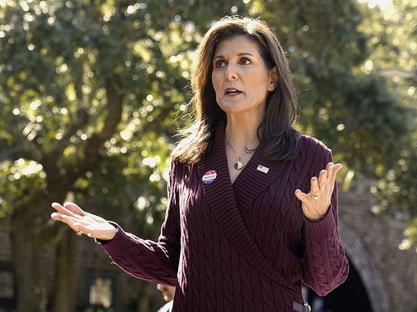 Former US presidential candidate Nikki Haley arrives in Israel