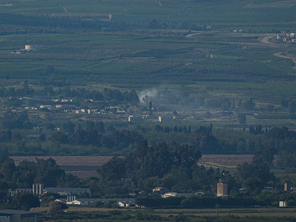 Israeli territory shelled from Lebanon