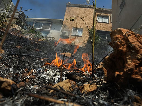 Fires in northern Israel: Kiryat Shmona, Manara, Keren Naftali and other areas