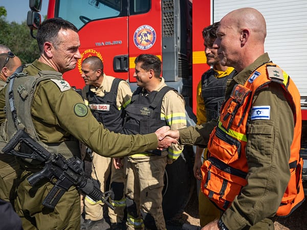 IDF Chief of Staff at northern border: 'We are ready to shift from defense to offense'