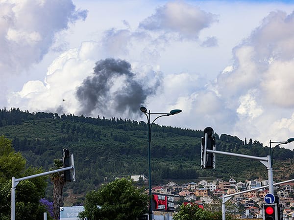 Rocket sirens in Kiryat Shmona and surrounding areas