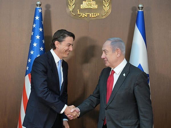 Netanyahu meets with Biden's special envoy