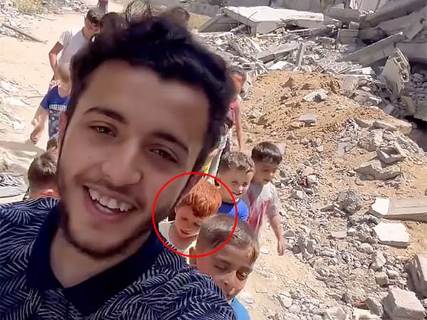Gaza blogger clarifies red-haired boys in video not Ariel and Kfir Bibas