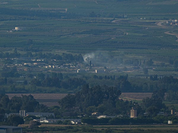 Northern Israel under rocket fire from Lebanon