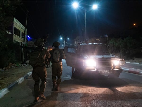 IDF conducts operations near West Bank's Tulkarm, Nablus, Ramallah