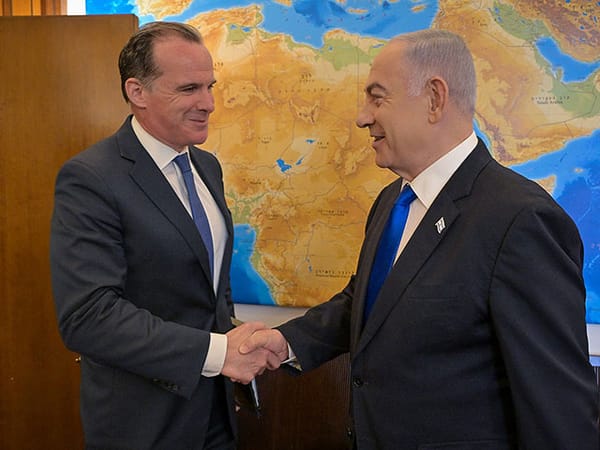 Netanyahu meets with White House Middle East czar