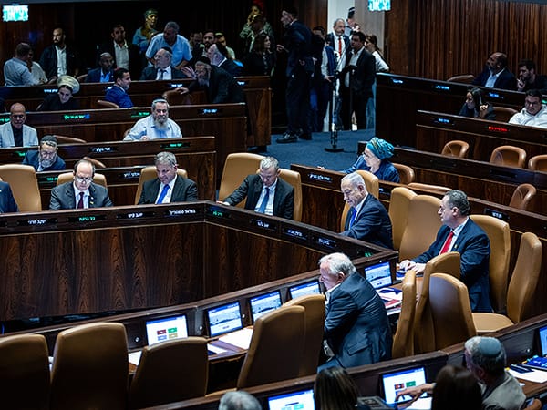 Knesset to debate motion against Palestinian state establishment