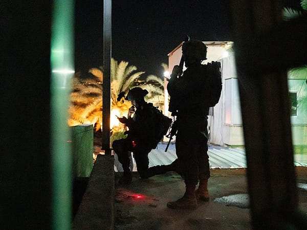 IDF Operation in Tubas: One Soldier Injured, Two Terrorists Detained