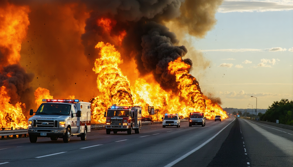 Unexpected Blaze Ignites Chaos Near Getty Center — Sepulveda Fire Erupts!