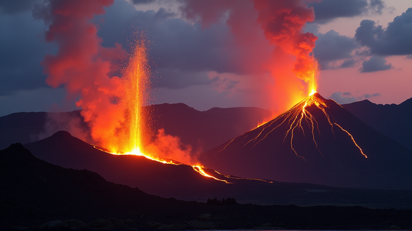 Hawaii's Mighty Volcanoes: Experience the Mesmerizing Tall Lava Fountains Again!