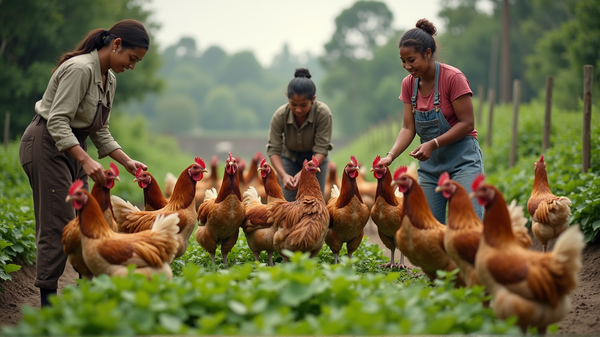 Unlocking the Potential: How Gender Roles Can Boost Chicken Farming and Ensure Food Security